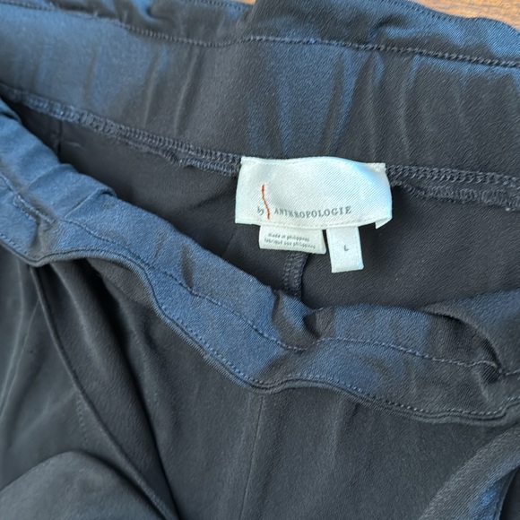 Anthropologie Pants Trousers Loose Black Pants Large size women's - Picture 3 of 8